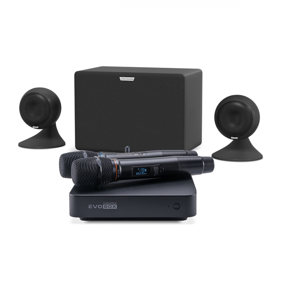 караоке-комплект EVOBOX Plus + EvoSound Sphere 2.1 в Железнодорожном