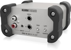 Klark Teknik DI 22P пассивный стерео директ-бокс в Железнодорожном