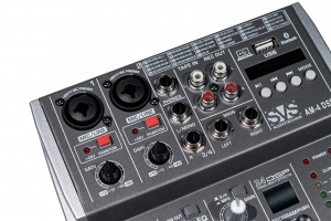 SVS Audiotechnik mixers AM-4 DSP Аналоговый микшерный пульт, 4-канала в Железнодорожном
